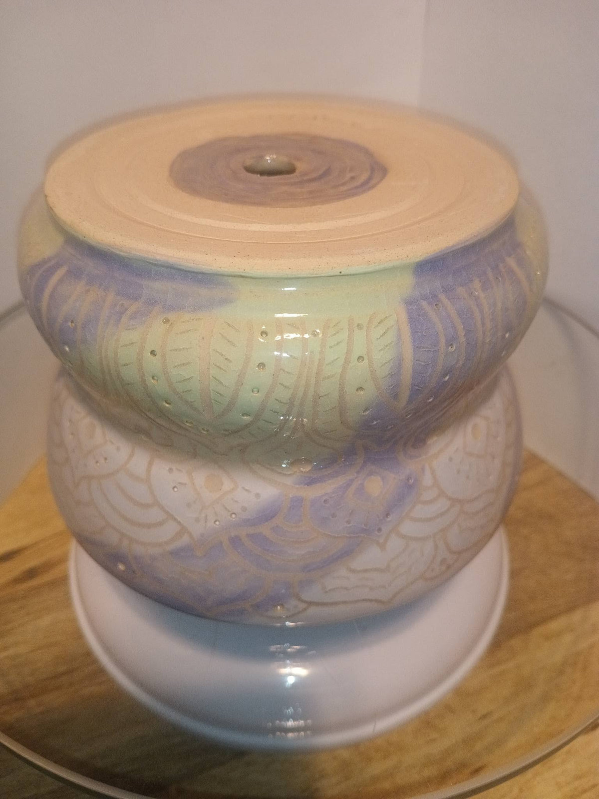 Sgraffito Planter