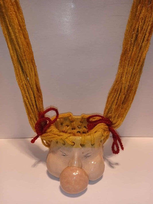 Bubble Gum Girl Hanging Planter