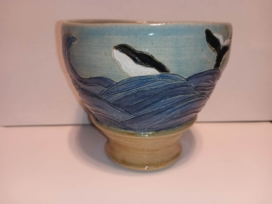 Whale Planter