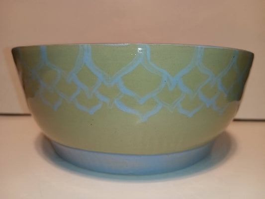 Blue and Green Dish