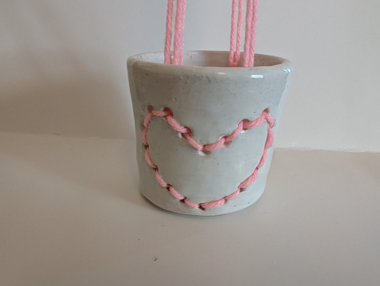 Hanging Heart planter
