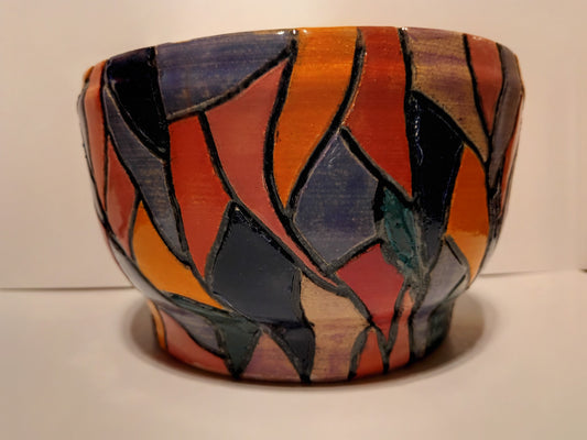 Stain Glass Inspired Panter