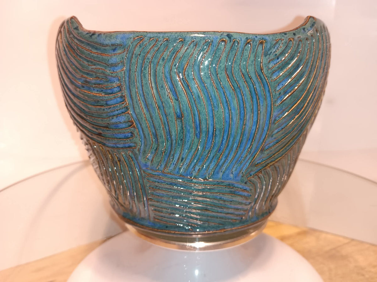 Textured planter